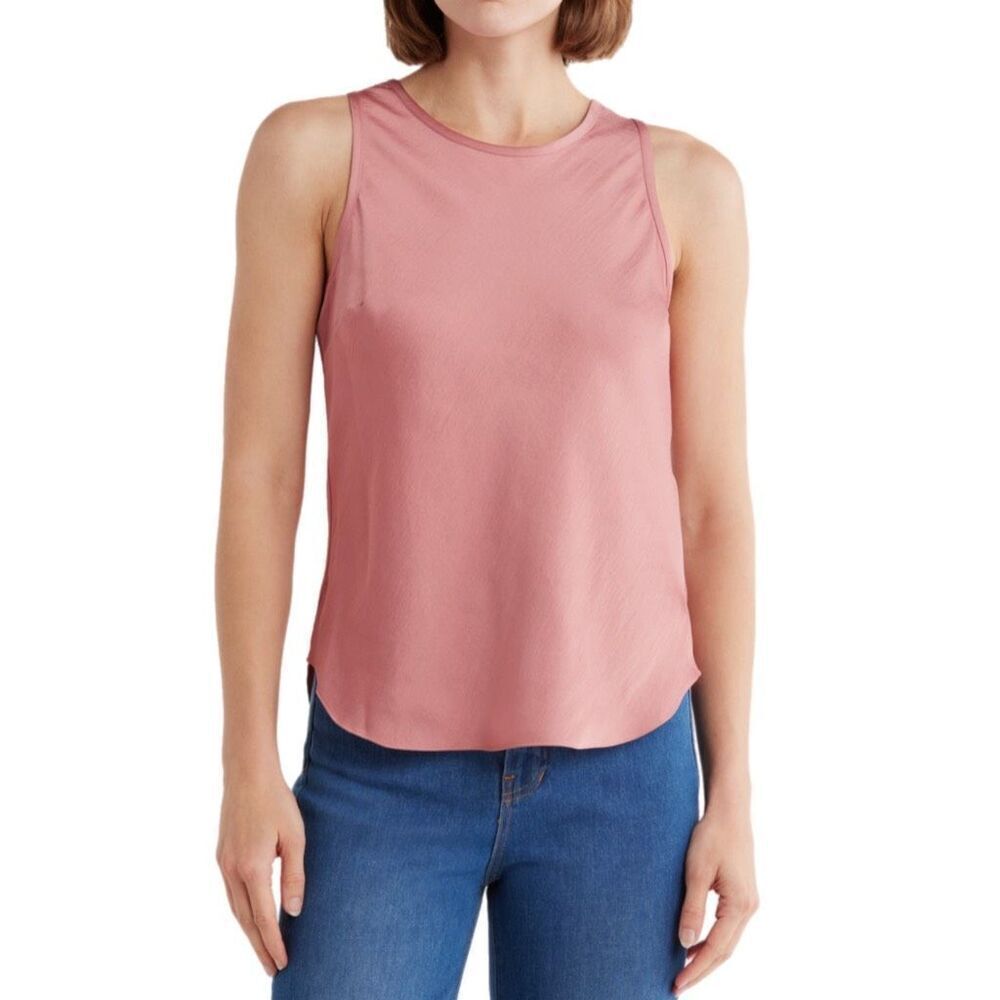 NWT Veronica Beard Sabrina tank in rose  Size 2